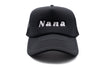 Black Foam Trucker Nana Hat