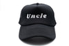 Black Foam Trucker Uncle Hat