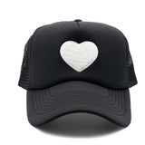 Terry Heart Foam Trucker Hat