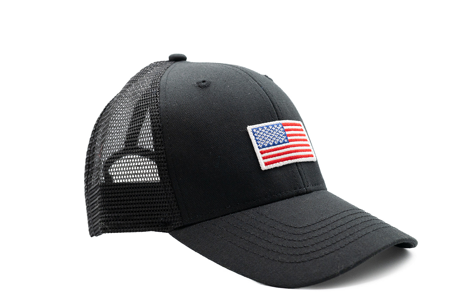 Flag Patch Snapback Hat