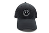 Smiley Hat in Black Snapback