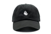 Black Tiny Ghost Hat