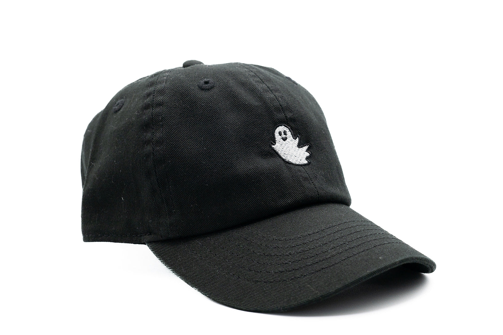 Black Tiny Ghost Hat