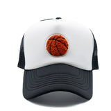 Basketball Patch Trucker Hat