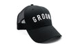 Groom Hat in Black Snapback