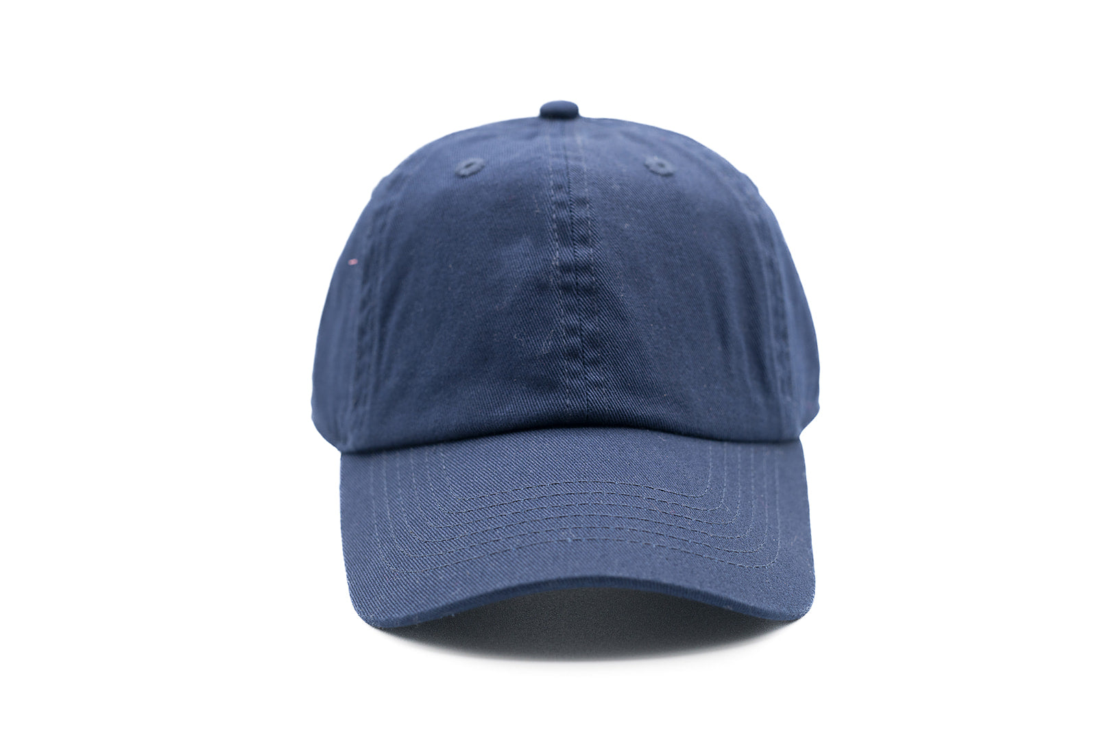 Navy Ponytail Hat + Terry Cheer Patch