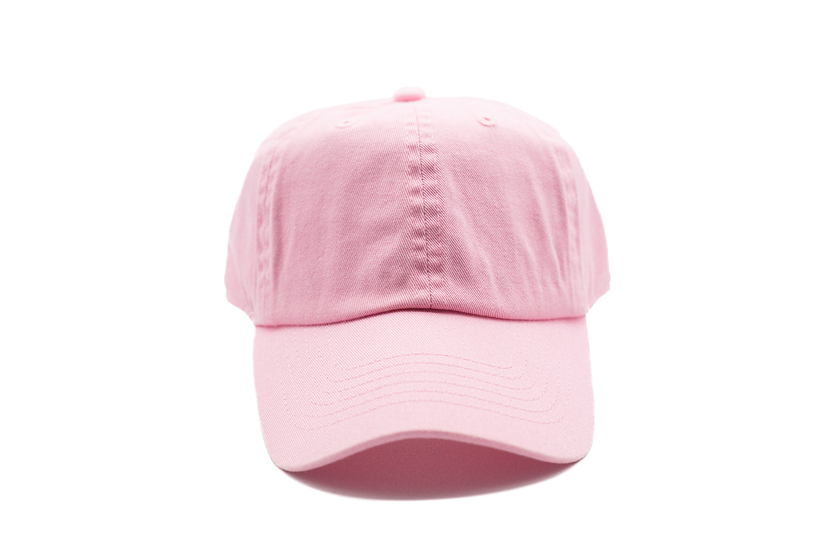Light Pink Letter Ponytail Hat