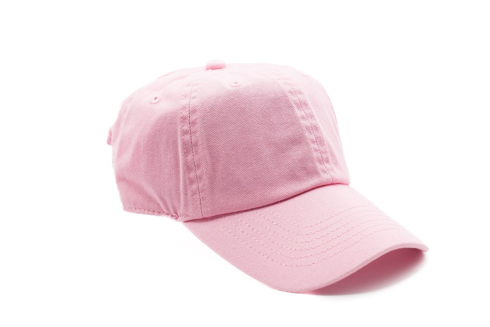 Light Pink Letter Ponytail Hat