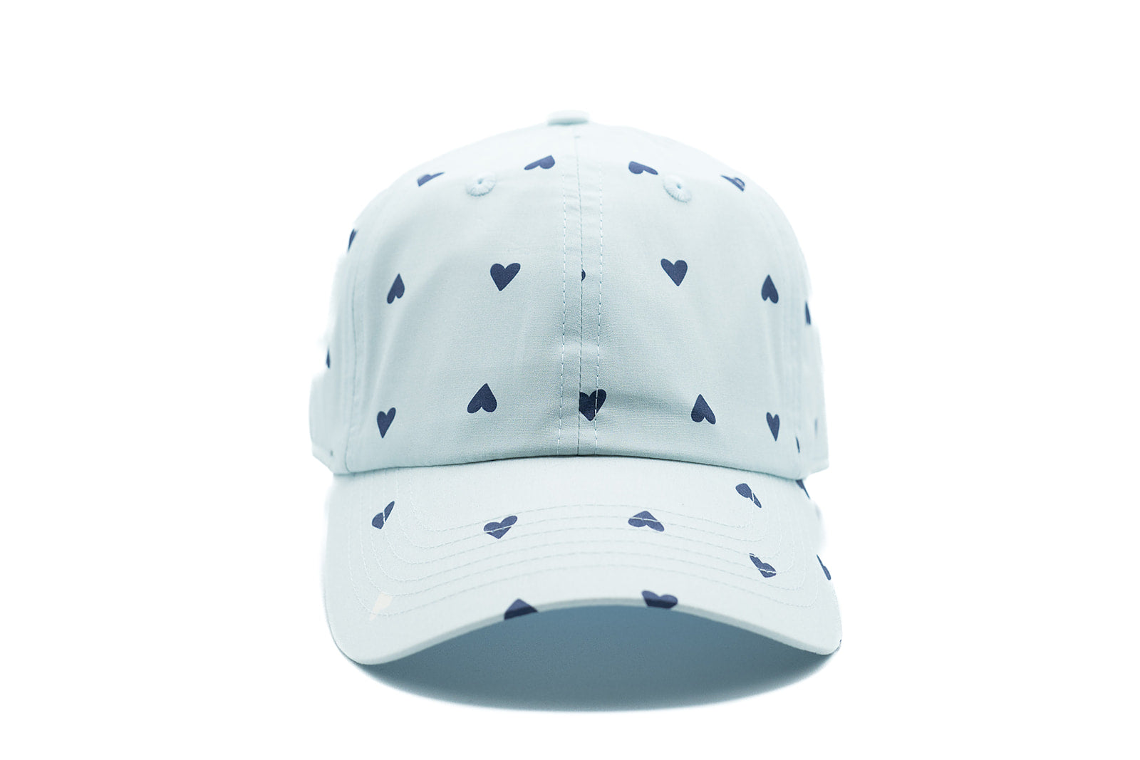 Blue Hearts Letter Baseball Hat