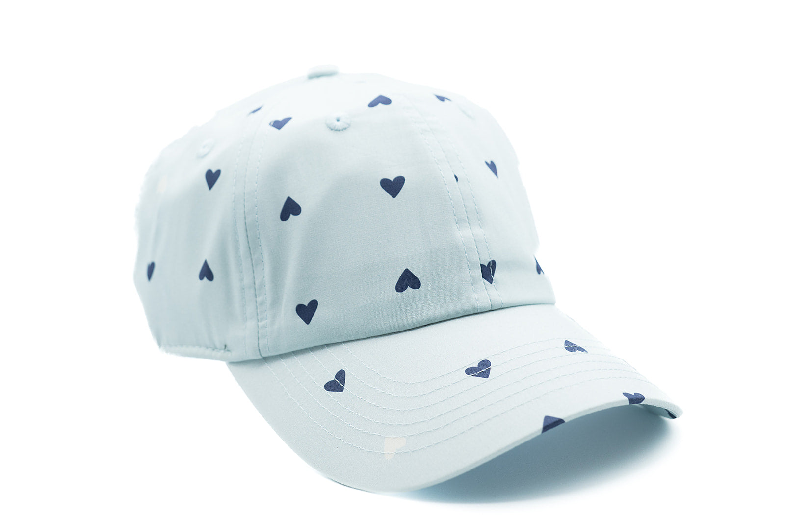 Blue Hearts Letter Baseball Hat