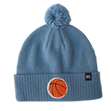 Basketball Patch Pom Pom Hat