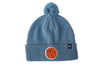Blue Basketball Pom Pom