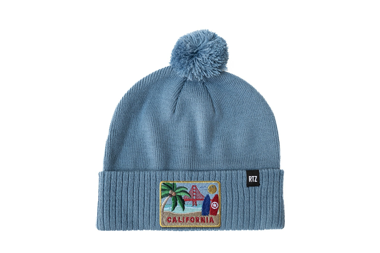California Pom Pom Hat