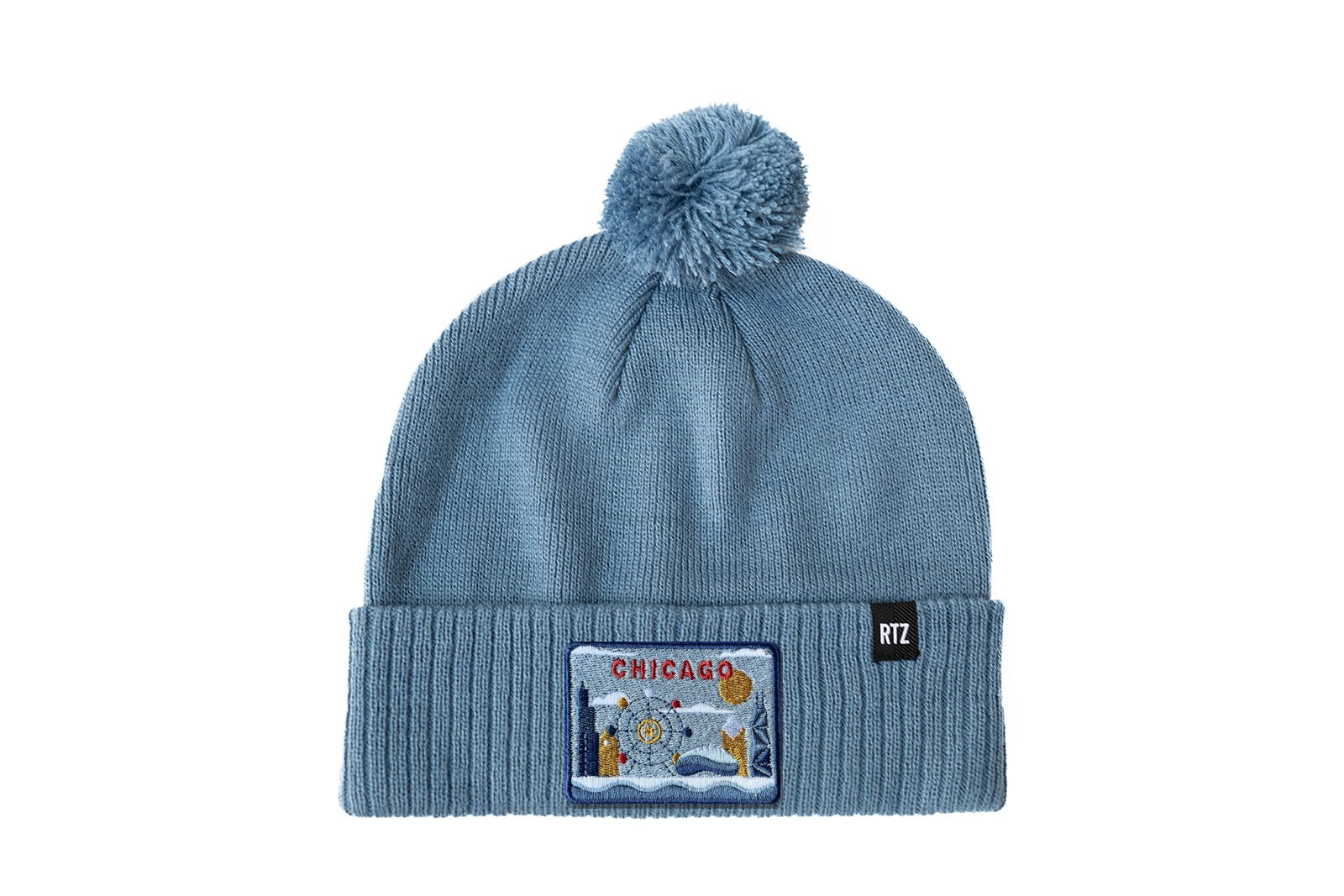 Chicago Pom Pom Hat