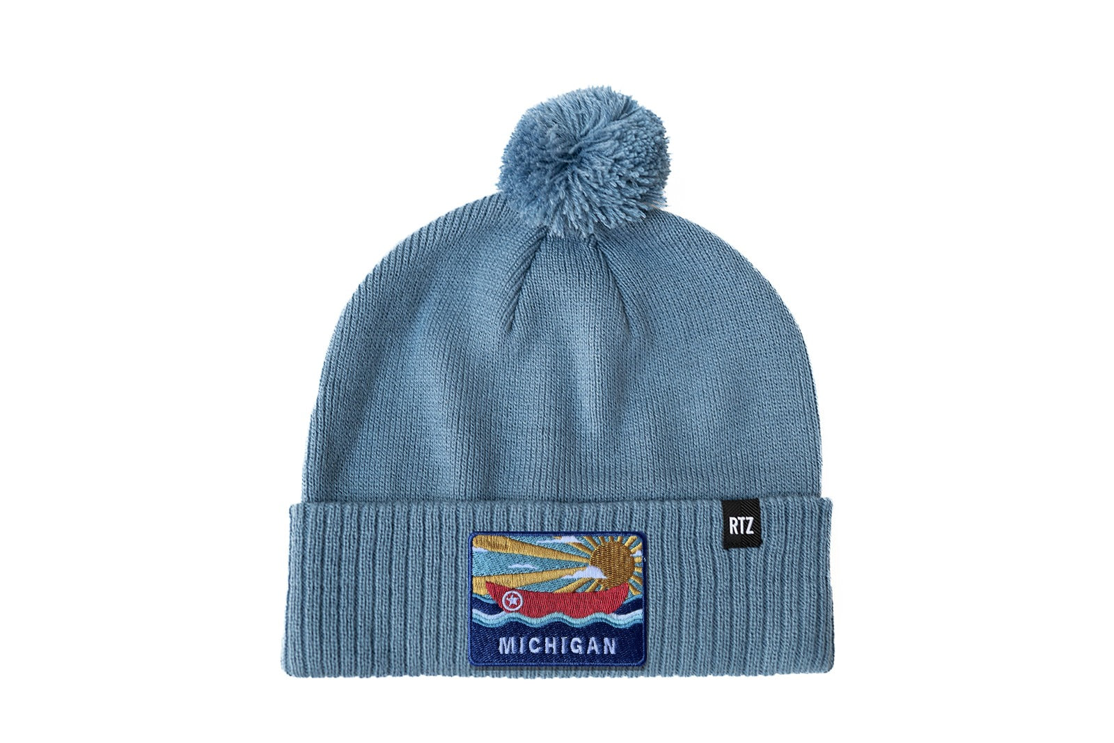 Michigan Pom Pom Hat
