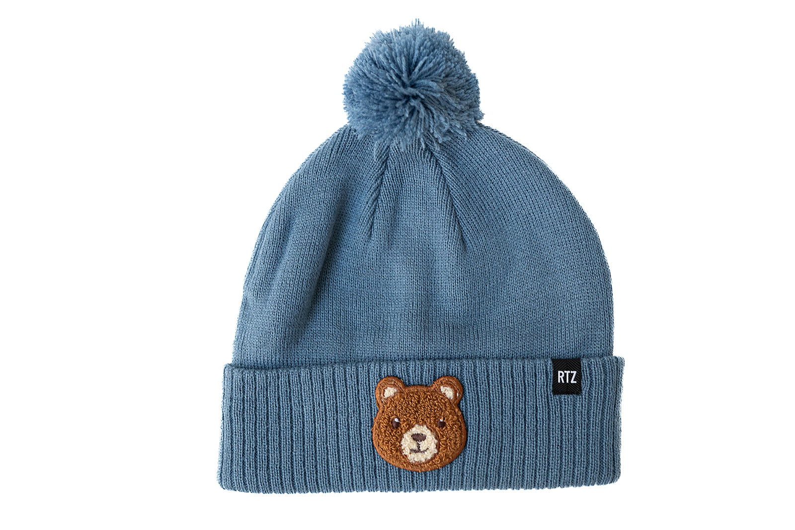 Blue Teddy Pom Pom