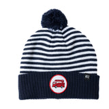 Firetruck Patch Pom Pom Hat
