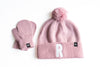 Pink Pom Pom Hat