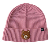 Teddy Bear Patch Beanie