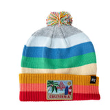 California Pom Pom Hat