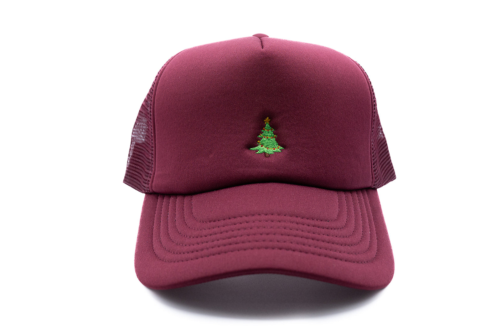 Tiny Holiday Tree Foam Trucker Hat