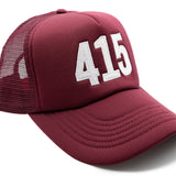 Area Code Trucker Hat