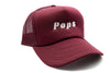 Burgundy Foam Trucker Pops Hat