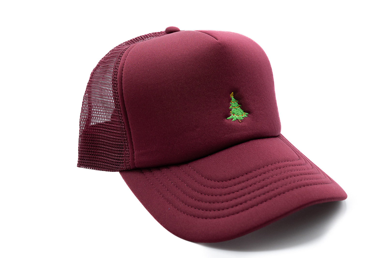 Tiny Holiday Tree Foam Trucker Hat