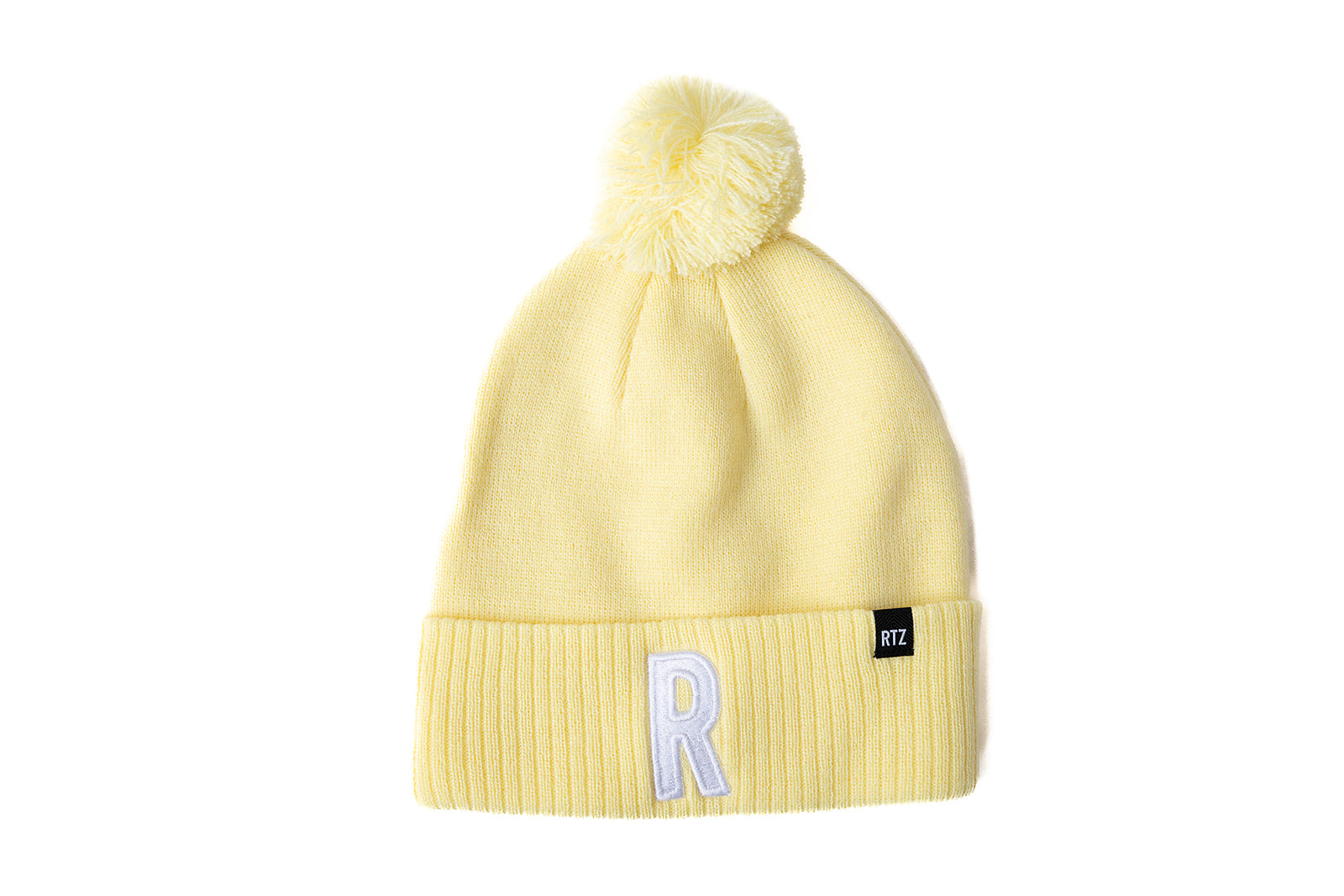 Butter Letter Pom Pom Hat