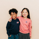 Pink Flag Sweatshirt