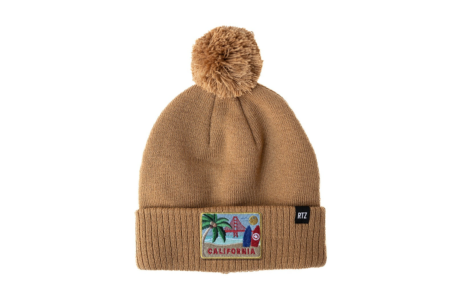 California Pom Pom Hat