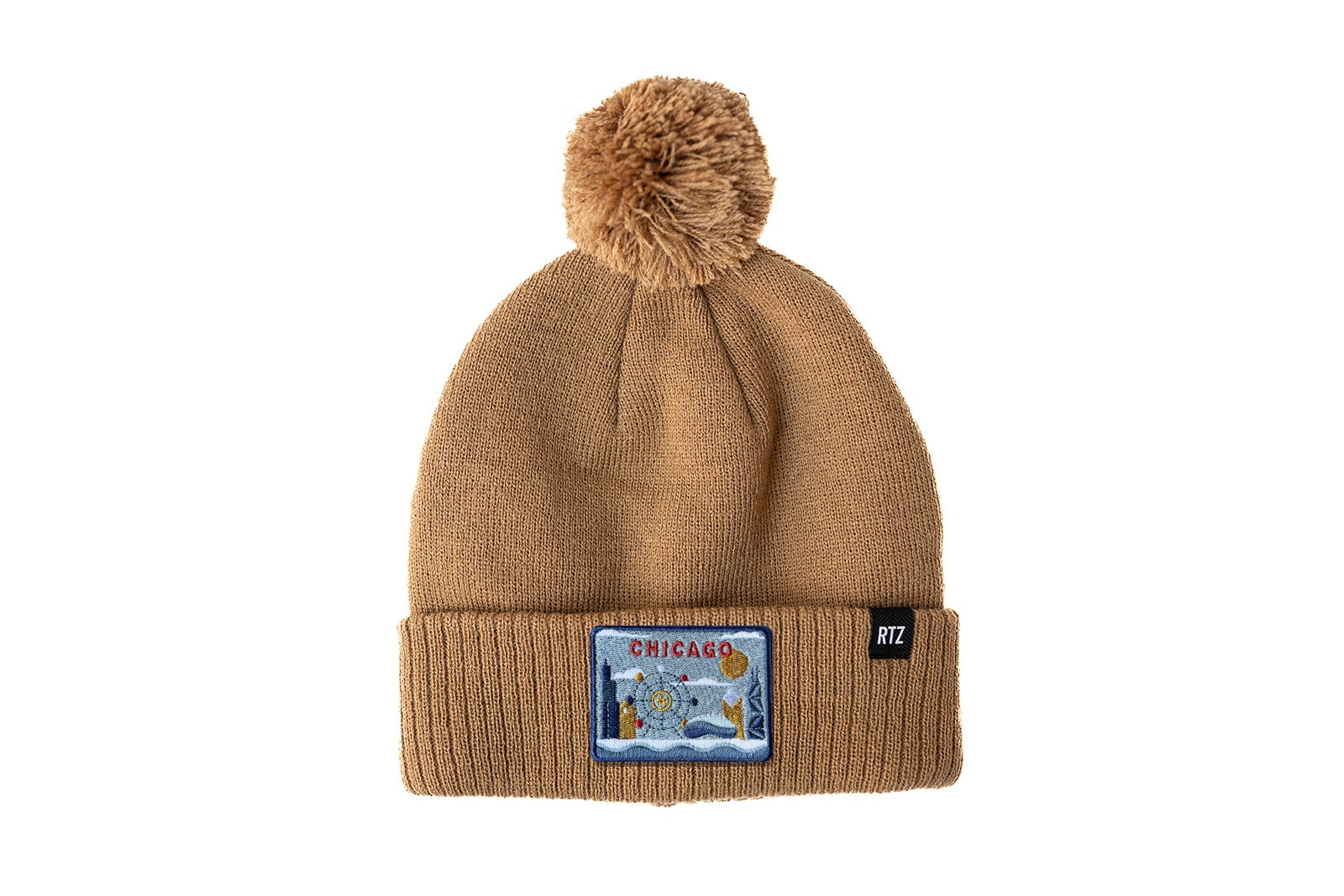Chicago Pom Pom Hat