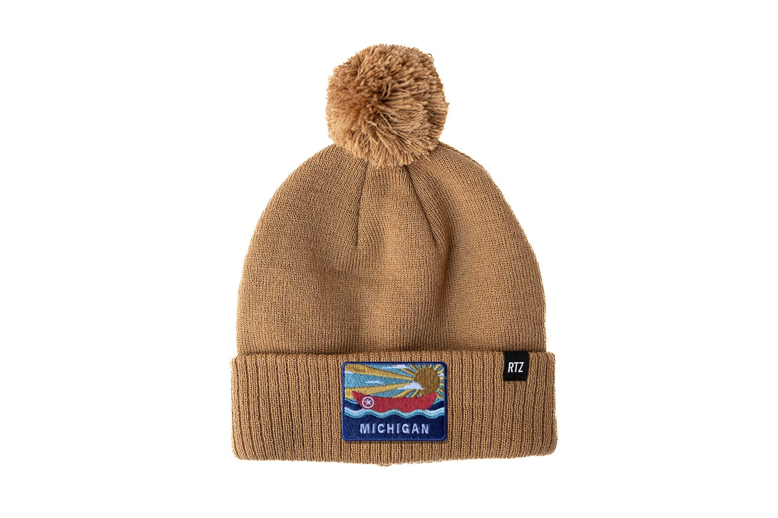 Michigan Pom Pom Hat