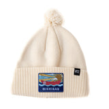 Michigan Pom Pom Hat