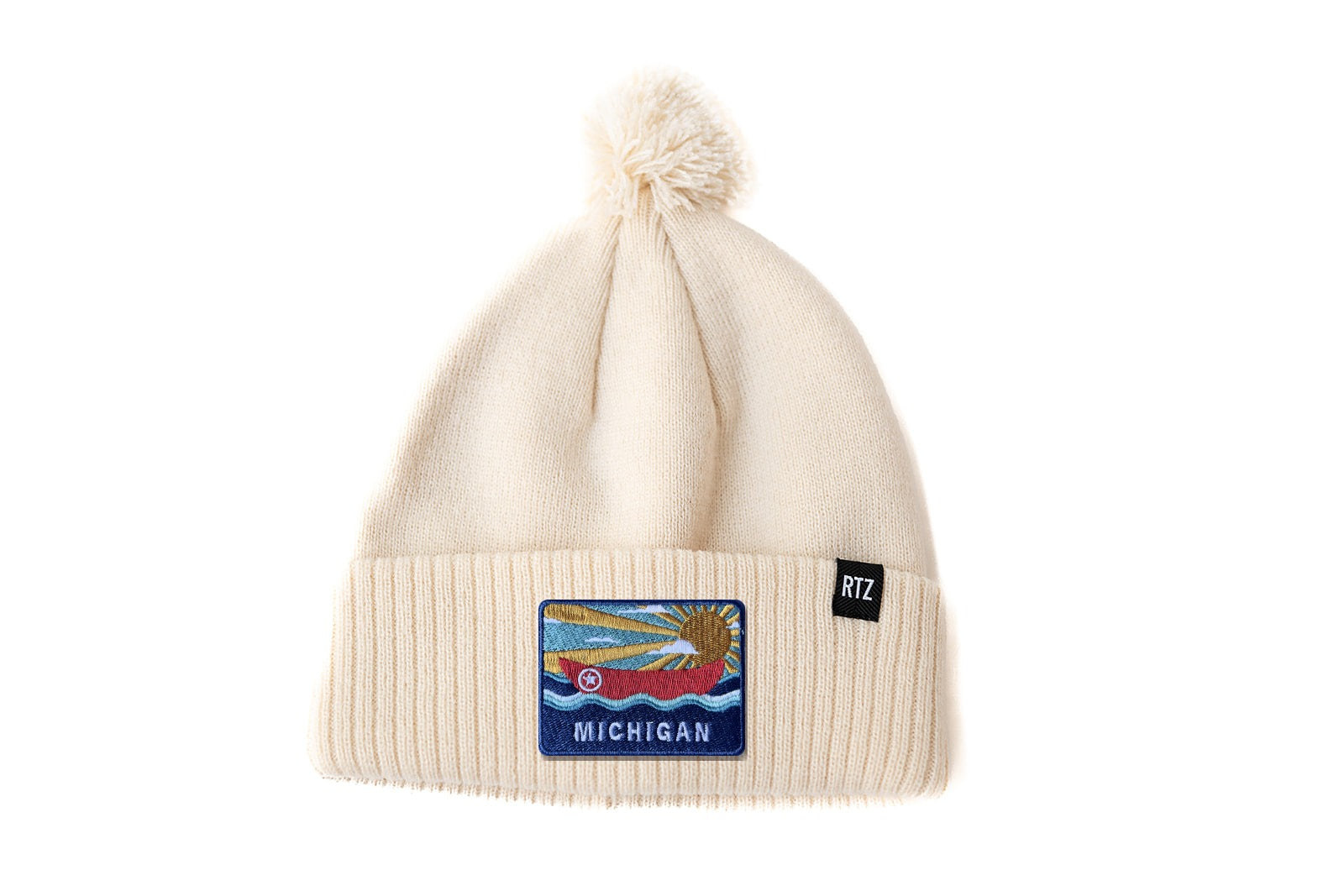 Michigan Pom Pom Hat