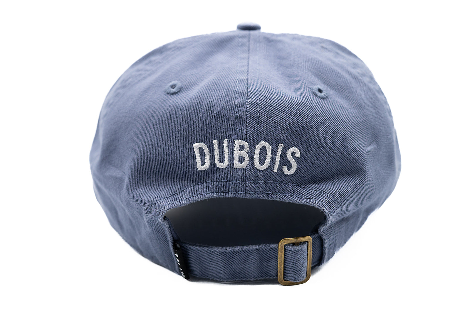 Dusty Blue Smiley Face Hat