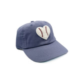 Baseball Heart Patch Baseball Hat