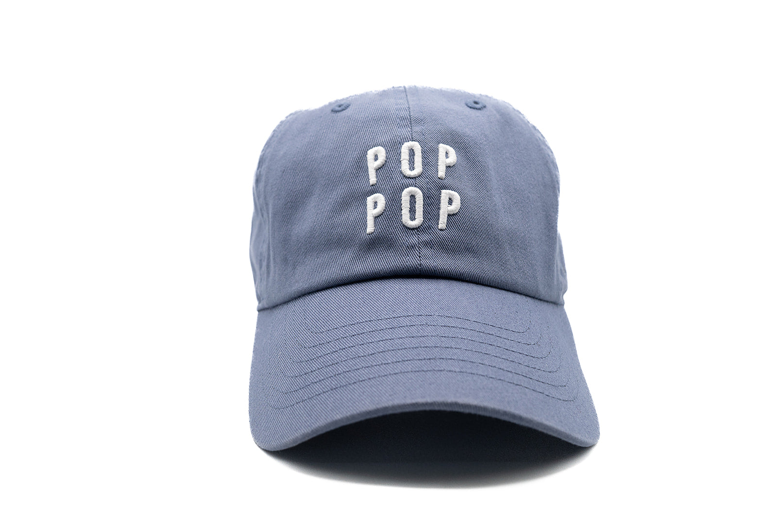 Dusty Blue Pop Pop Hat