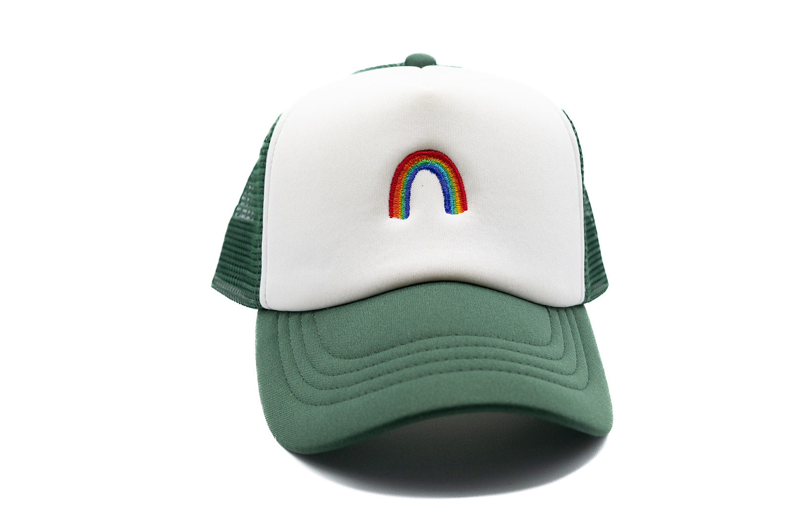 Tiny Rainbow Trucker Hat