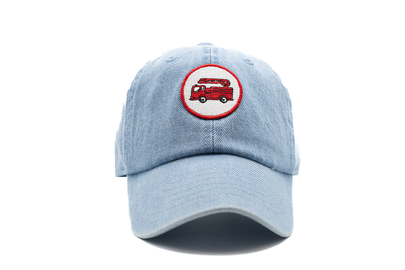 Denim Firetruck Hat