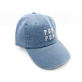 Pop Pop Baseball Hat