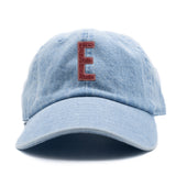 Blush Terry Letter Patch Baseball Hat
