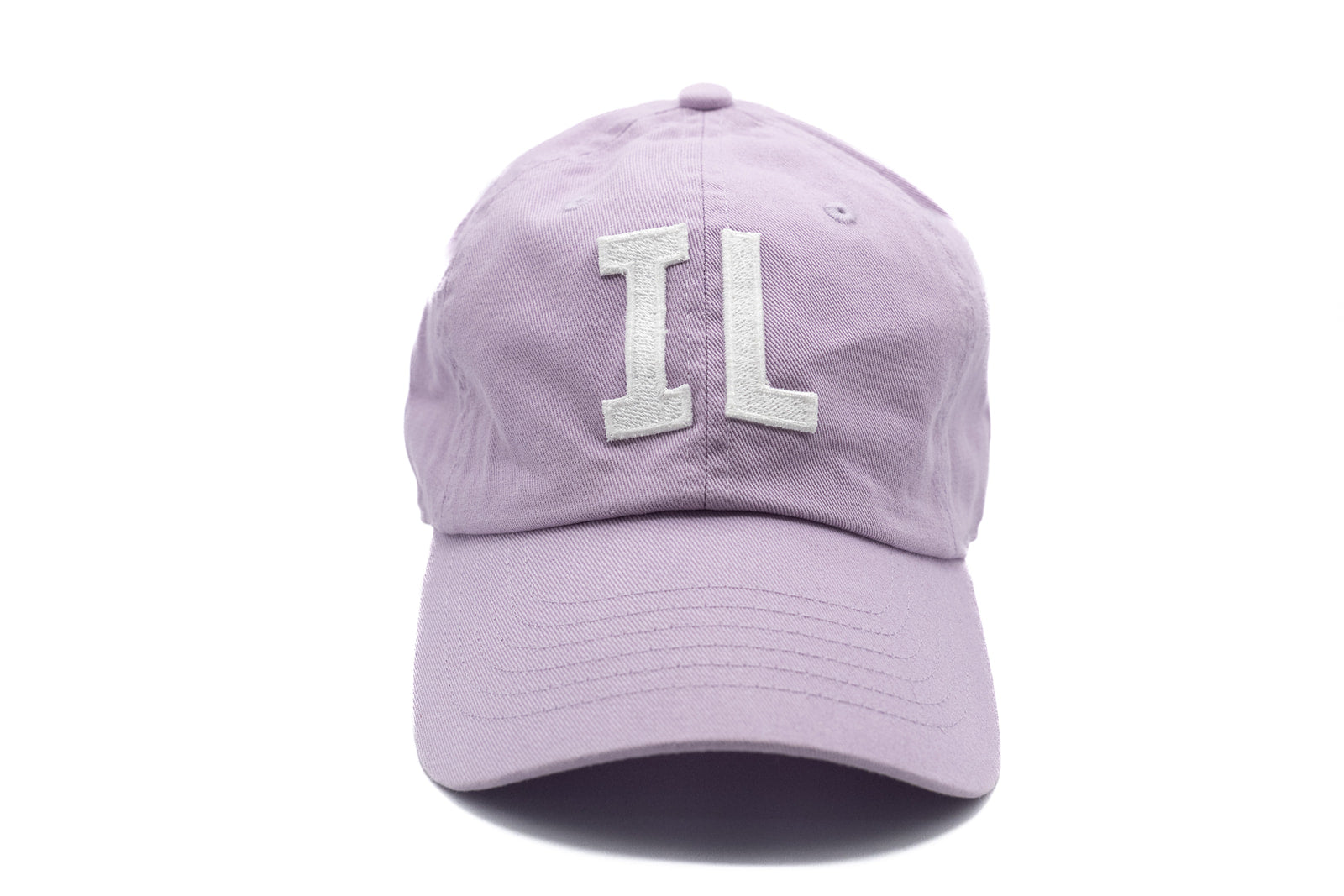 Lilac Double Letter Hat