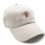 Tiny Holiday Gingerbread Baseball Hat