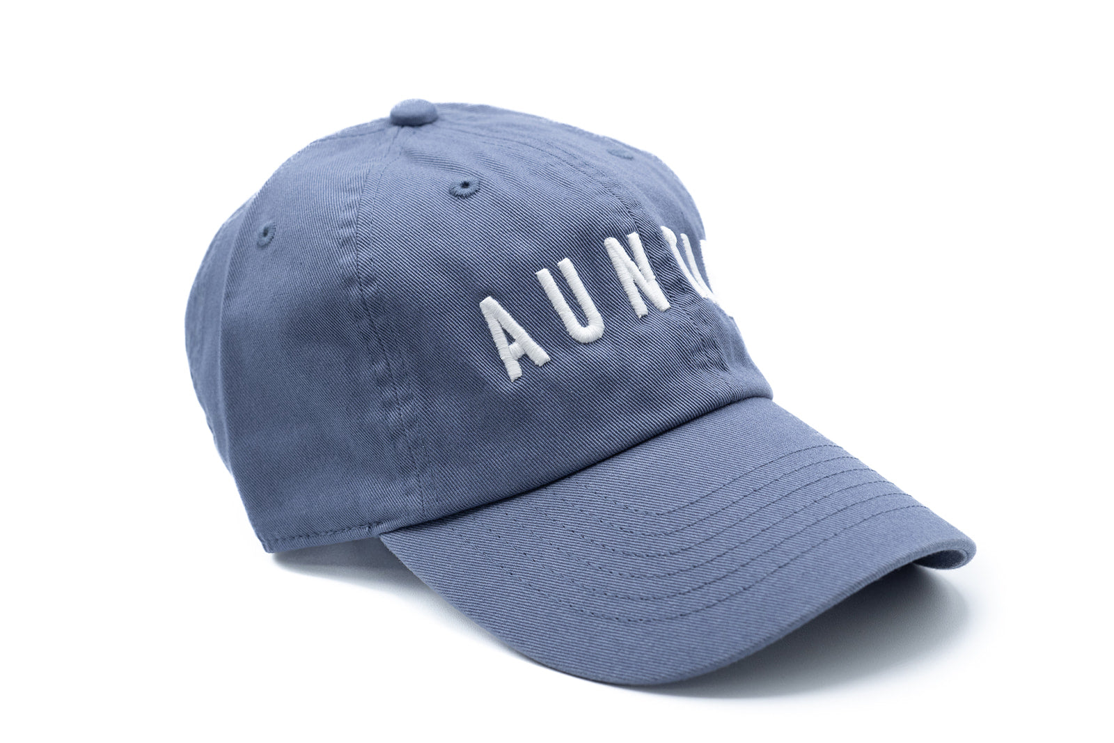 Dusty Blue Auntie Hat