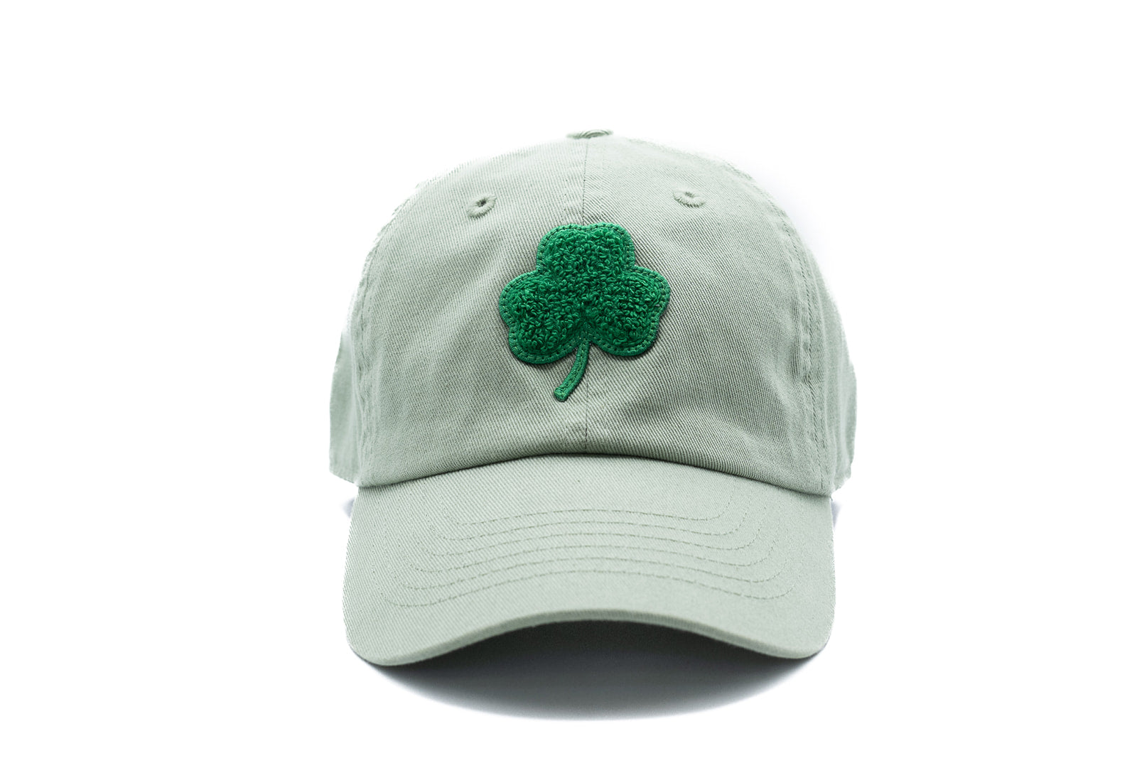 Dusty Sage Terry Shamrock Hat