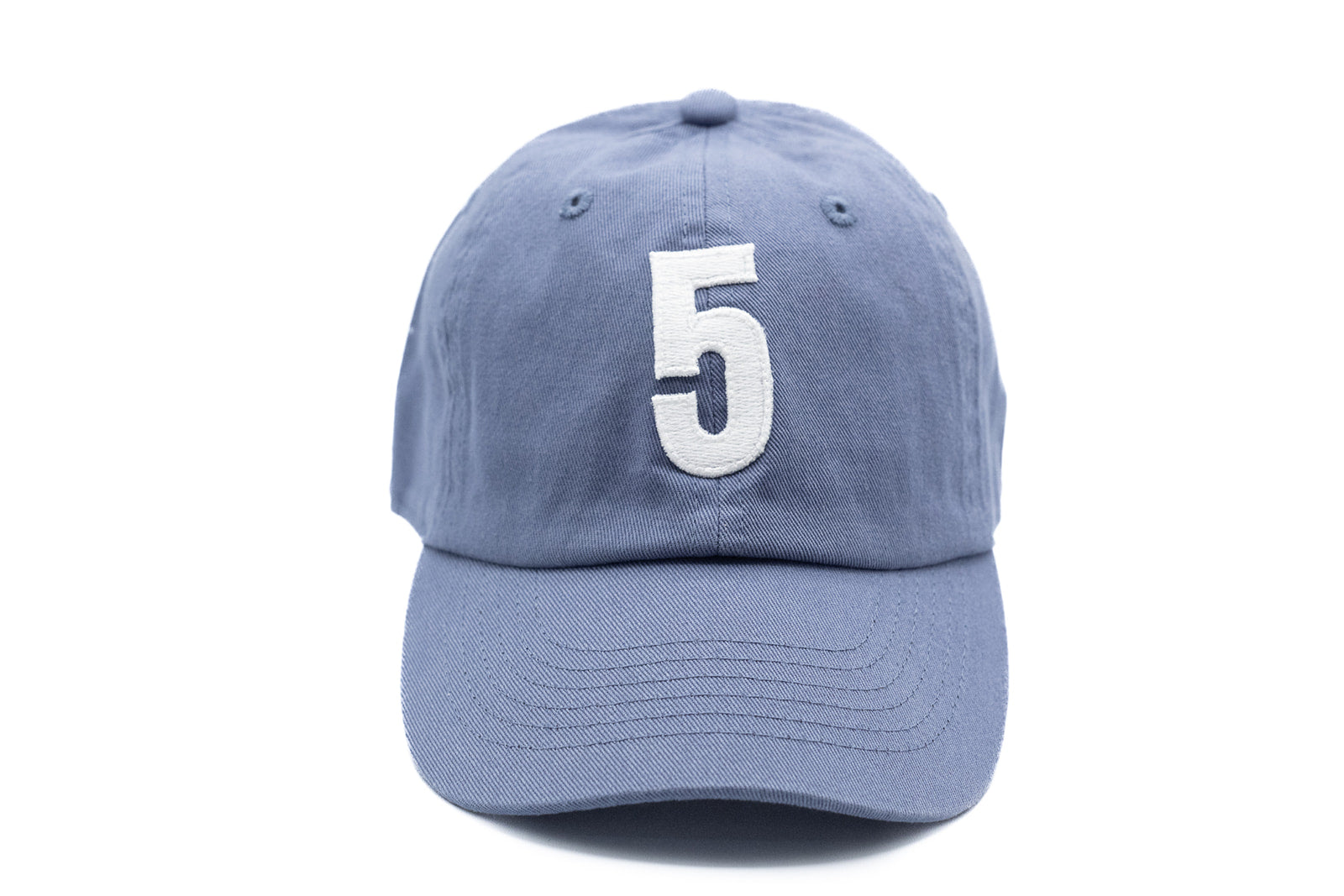 Dusty Blue Number Baseball Hat