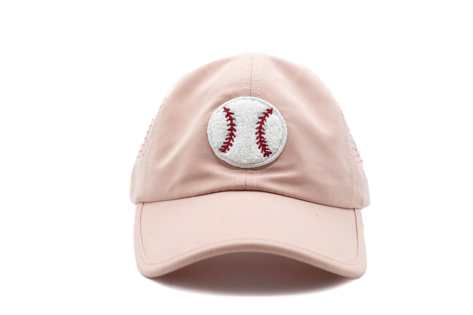 Dusty Rose Athletic Hat + Terry Baseball