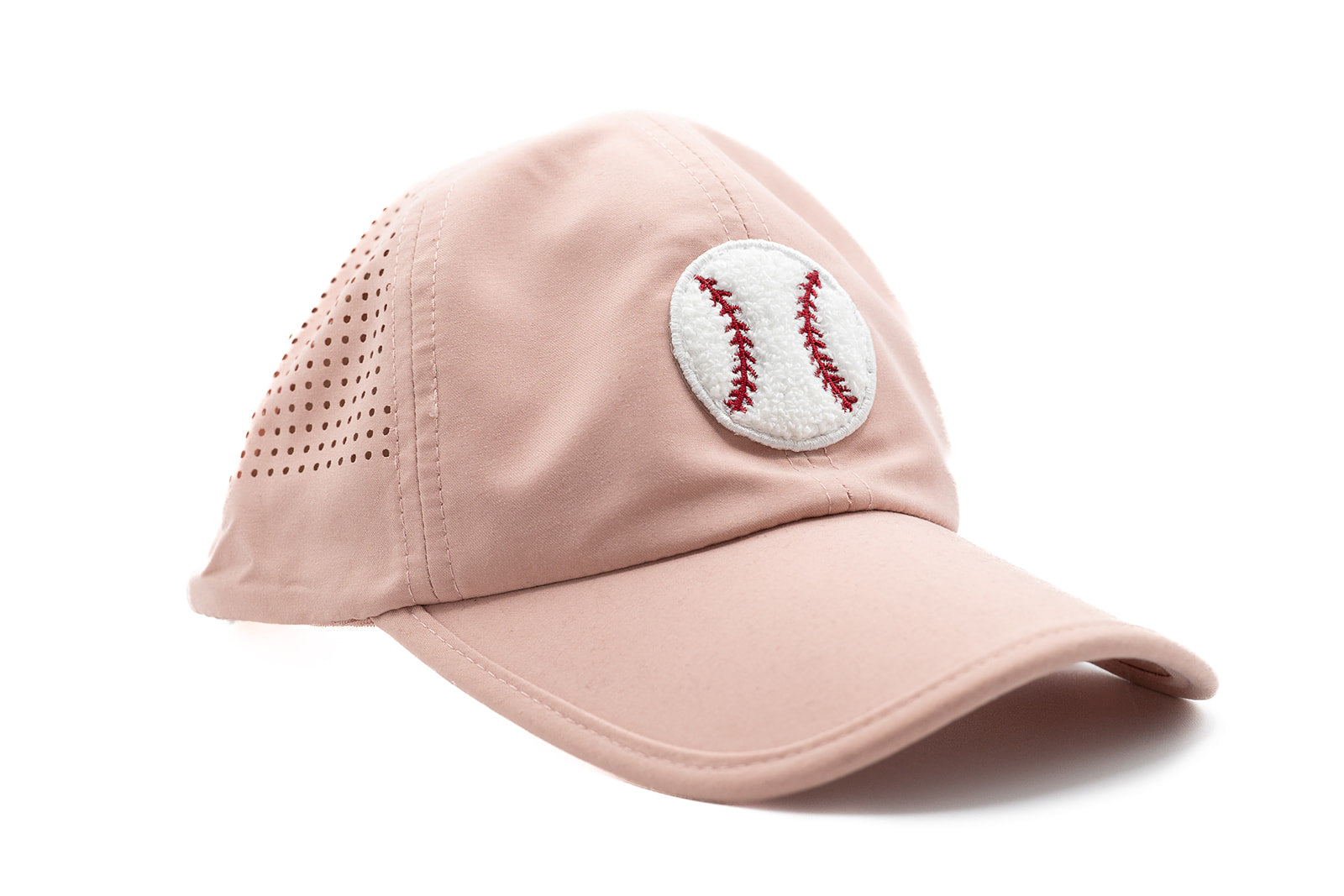 Dusty Rose Athletic Hat + Terry Baseball