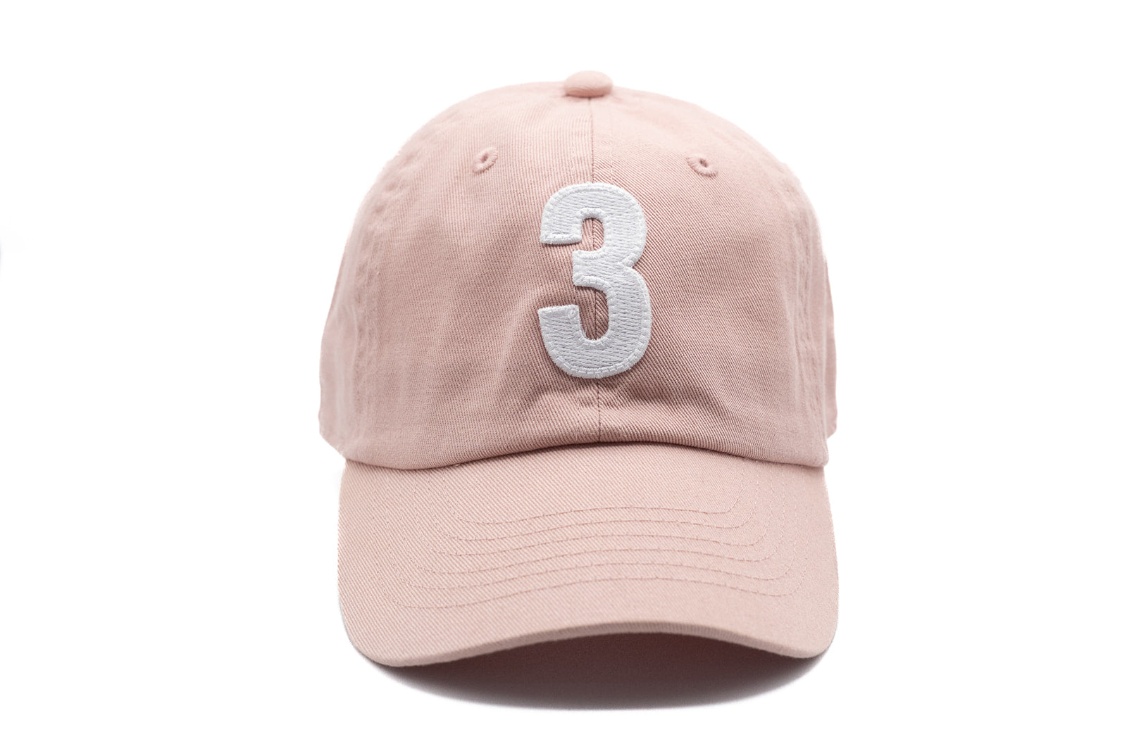 Dusty Rose Number Baseball Hat